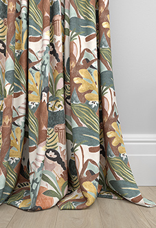 Moana, Azure - Made to Measure Curtains